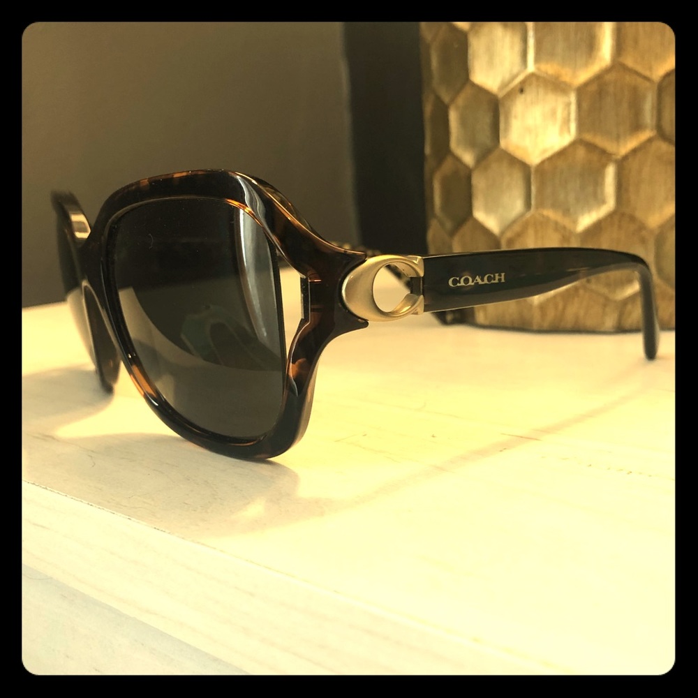 COACH large framed sunglasses (non-prescription)